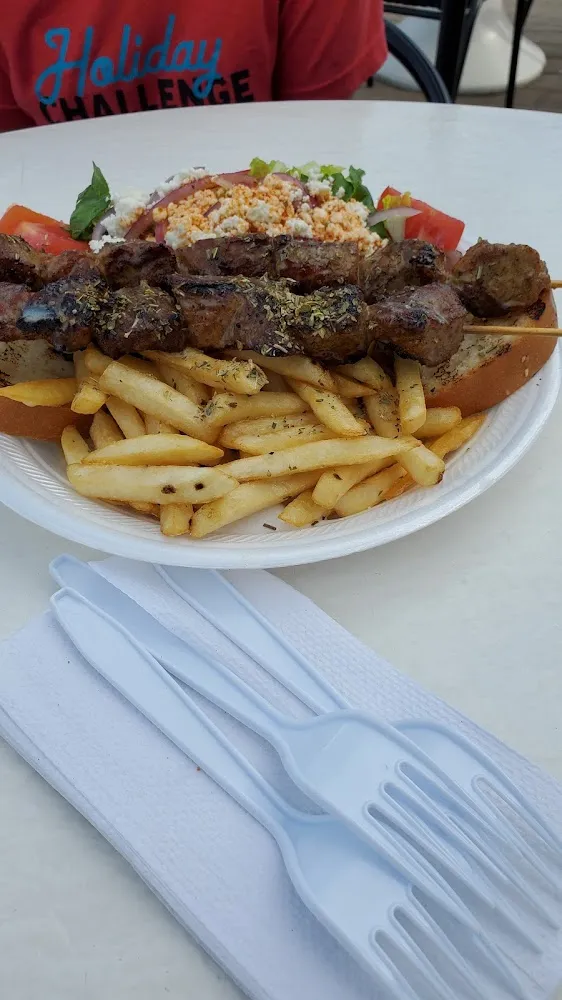 Chicken Kabobs Plate